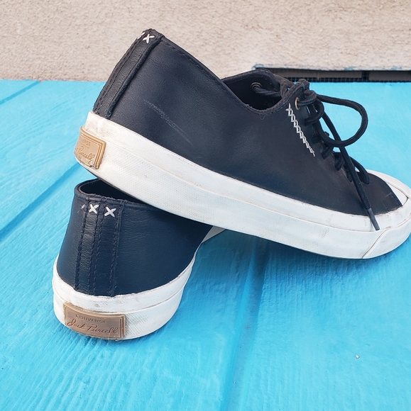 RARE Converse Jack Purcell leather cross-stitch - Picture 7 of 8